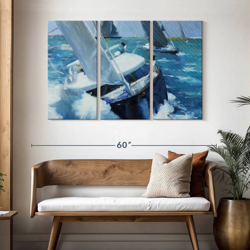 Mehar White Water, 32" H x 50" W