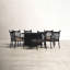 Brockport 52'' Round 6 - Person Outdoor Dining Set with Sunbrella Cushions
