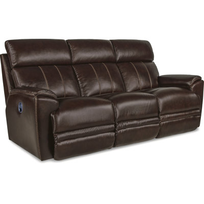 Talladega Leather Match Reclining Sofa -  La-Z-Boy, 444754 LB159079 FN 000