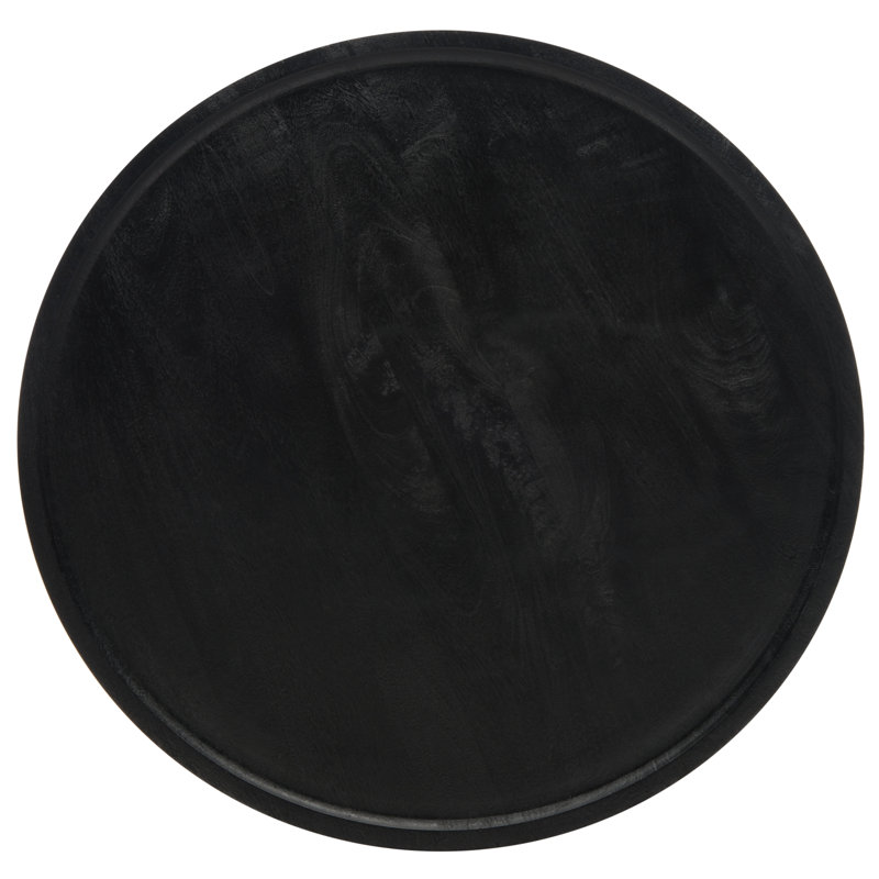 Solid Wood Coffee Table, Black