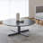 Modern simple round solid wood coffee table-106630103