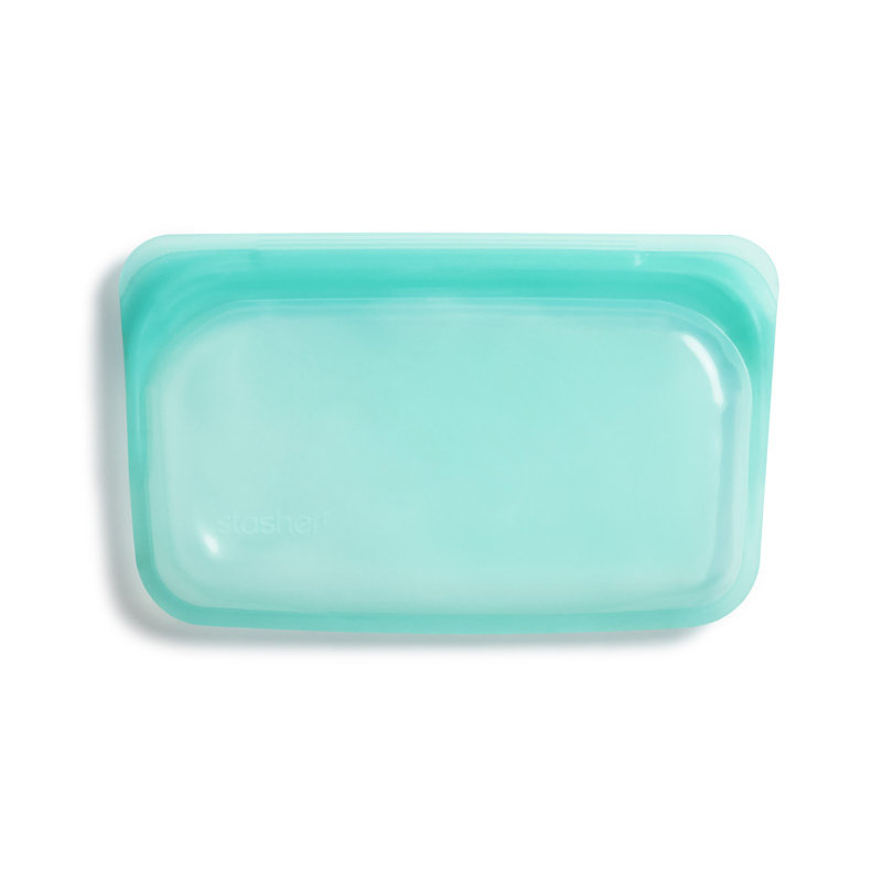 Stasher Snack Bag, Green