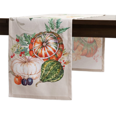 Maison D'' Hermine Lumina 100% Cotton  Table Runner - Single Layer 14.5 Inch By 72 Inch