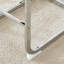 Tabourets de bar modernes, structure en cuir d'unité centrale, cuisine compacte