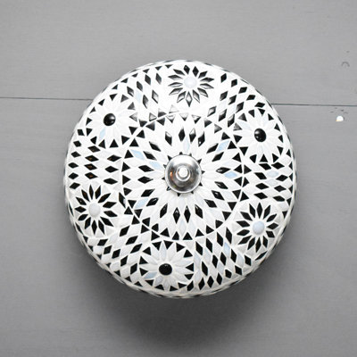 Chewelah Glass Flush Mount