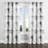 Rustic Lodge Velvet Curtains - Mountain Lodge Gray Whisper Plaid Grommet Curtain - 1 Panel-1349869147-1349869146