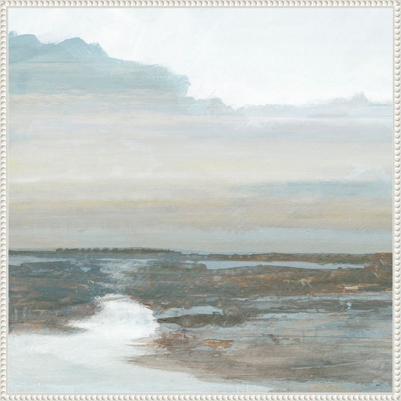 Impression sur toile encadrée «Seaside Study», H 30 po x l 30 po