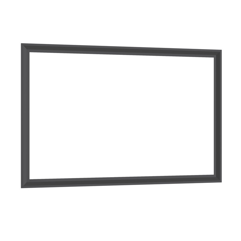 60"x40" Oversized Modern Rectangle Wall Mirror - Aluminum Frame, Vertical/horizontal Mount, High-definition Silver Mirror For Bathroom Living Room Bedroom Dressing Room