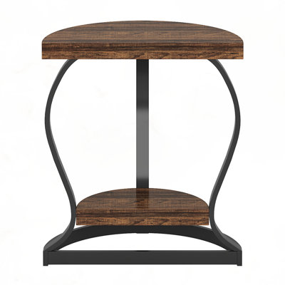 Table de bout demi-ronde 23,6 po