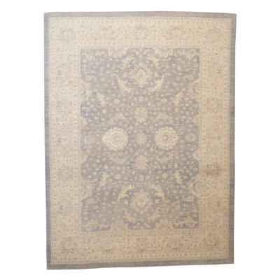 Mehrdad One-of-a-Kind 9.0x12.0 Area Rug Gray