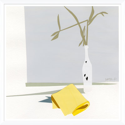 Yellow Napkin 1 Giclee Print by Susan Hable