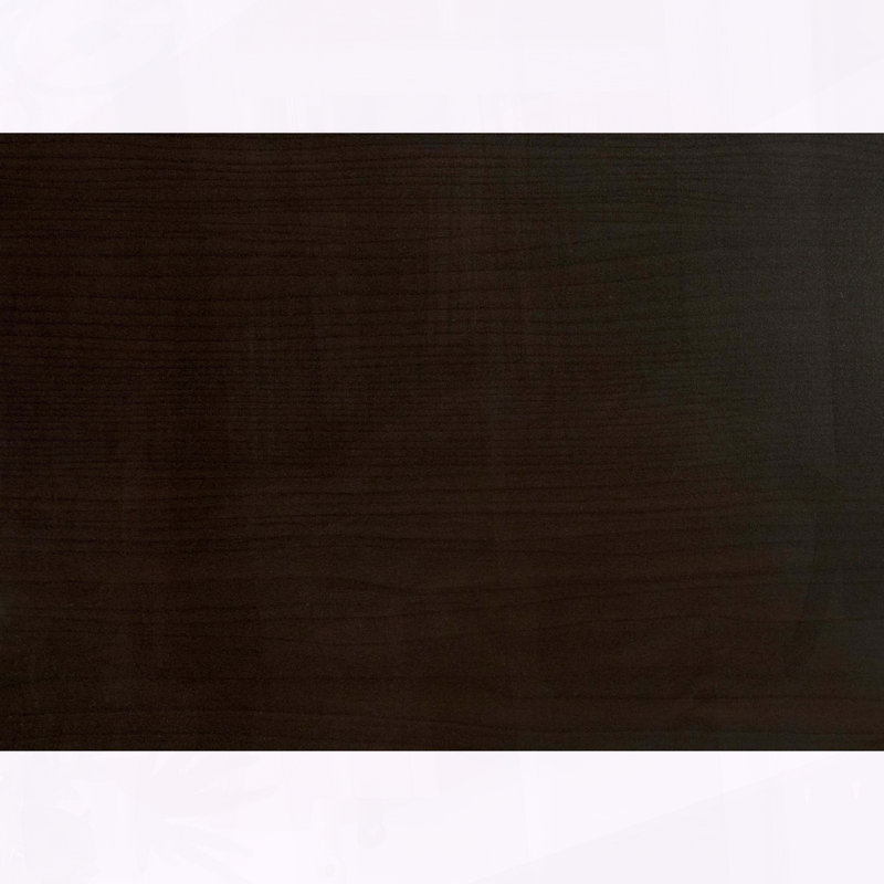 Meuble télé brun avec tiroir de rangement et style Art déco brun, H 24 po x L 60 po x l 15,75 po, Espresso