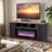 Hemkeus 70" W Fireplace TV Stand with LED Light