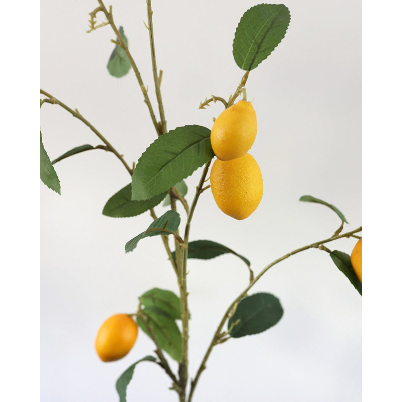 Branche de citron artificielle 37,5 po