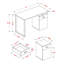 Bureau d'ordinateur Cordelia