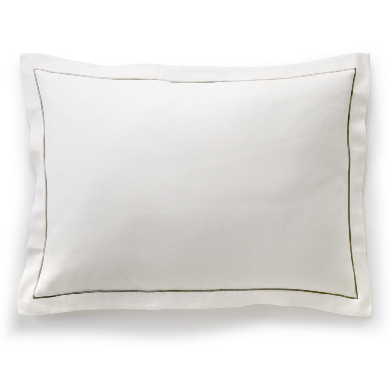 Housse et coussin rectangulaires 100% lin Rio, Lin