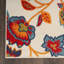 Tapis intérieur / extérieur multicolore à motif floral Anastasios-1115735857