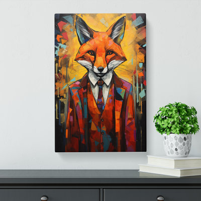 Fox Expressionism - No Frame Print
