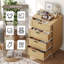 Solid Wood 55cm W 4 - Drawer Chest of Drawers-1831395900