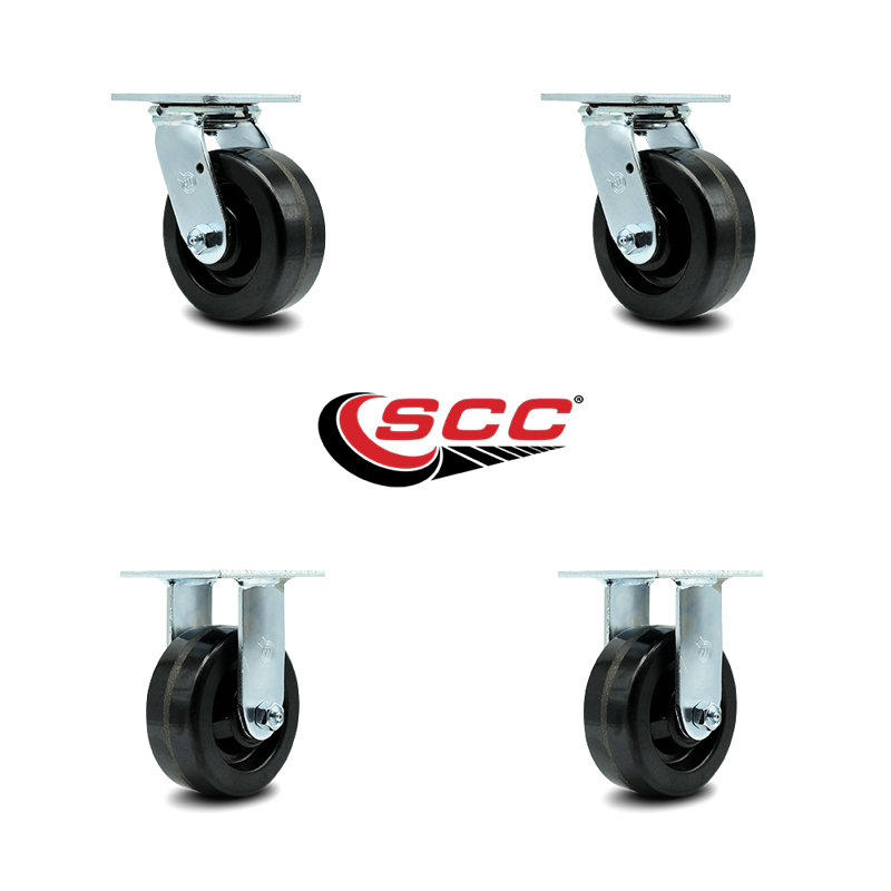 4 Piece Phenolic Caster Set