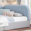 Lit de sol double rembourré en molleton Teddy-1858011689-1858011695