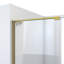Porte de baignoire coulissante sans cadre l 55 à 59 po x H 58 po Mirage-X de DreamLine-79649263