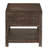 Solid Wood Top 1 End Table with Storage