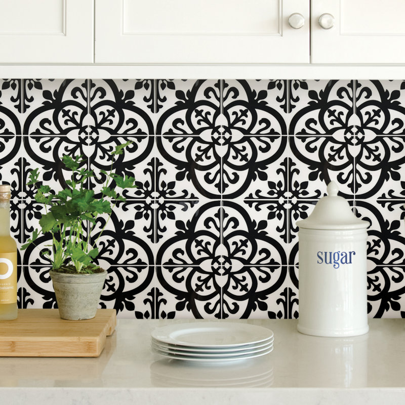 Avignon 10.5 in. W x 10.5 in. L Peel and Stick Mosaic Tile