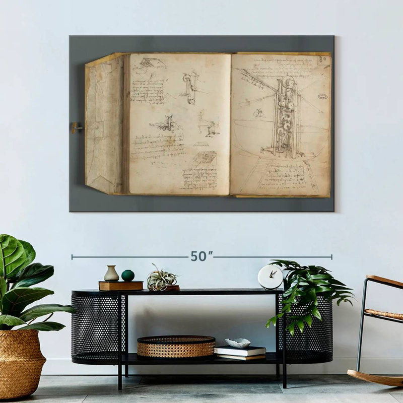 Kerner Manuscript B 1485 To 1488, 34" H x 51" W
