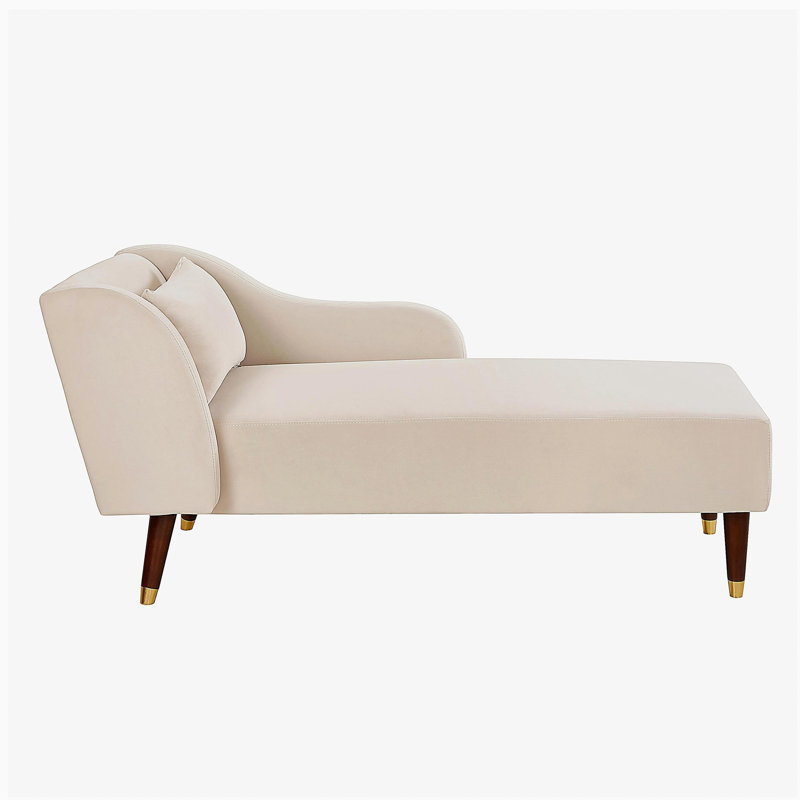 Jibria 55,9 po, Velours beige