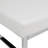 Atlas Modern Chrome and Leather Ottoman-775271180