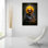 «Tempus fugit» par Mario Sanchez Nevado, art mural en verre acrylique