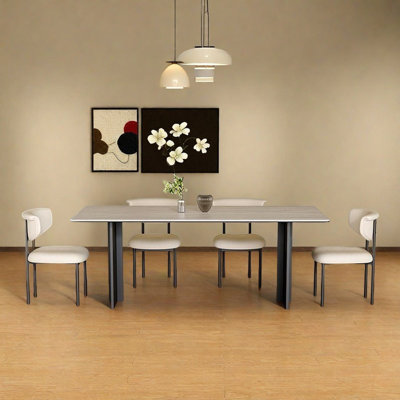 Ensemble de table et chaises Wabi-sabi antique