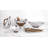 Nambe Pulse Salad Bowl W/ Servers