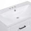 Armoire de salle de bain 30 po avec lavabo et tiroir avec cadre solide et panneau de fibres à densité moyenne 30 po-126234101