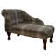 Brown Tartan Mini Chaise Longue-139639496