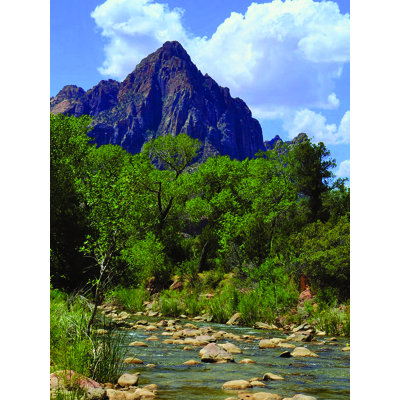 Rivière Zion par Joseph Elliot - reproduction de photo