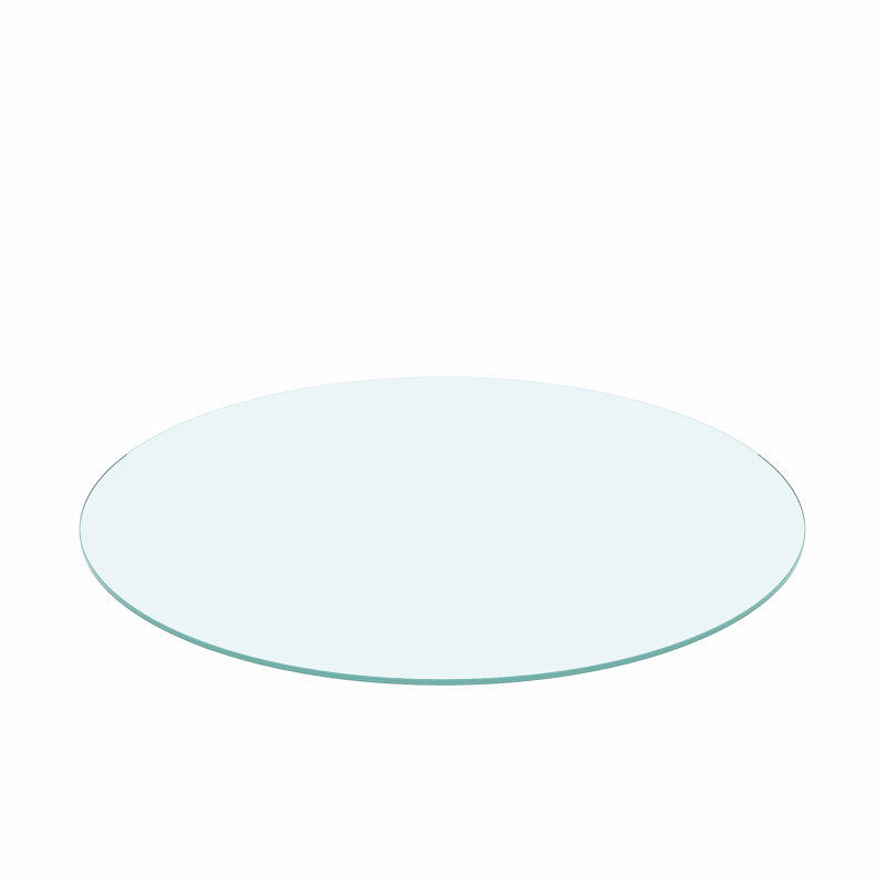 Amarveer Round Glass Outdoor Table