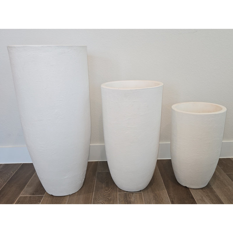  Blanc grand, Blanc, H 34 po x l 16 po x P 16 po