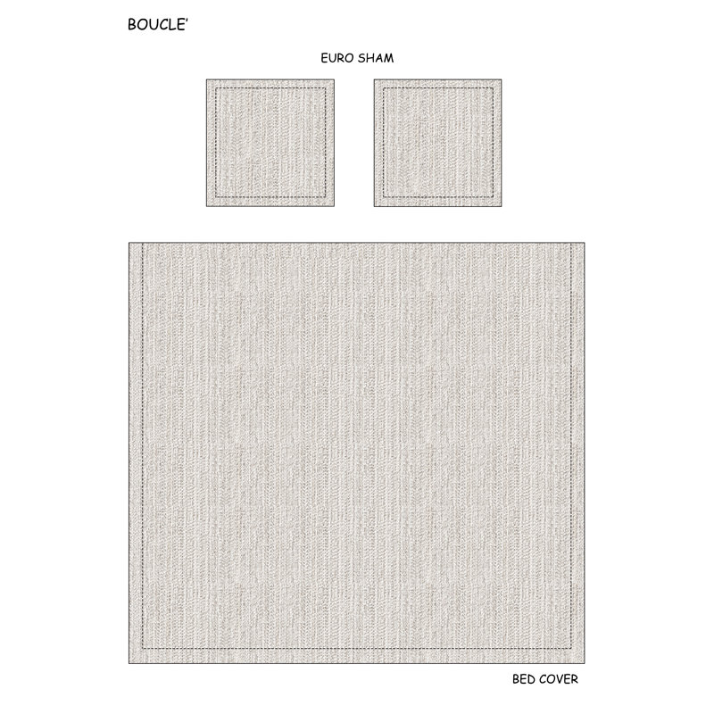 Taie décorative Boucle, Budoir
