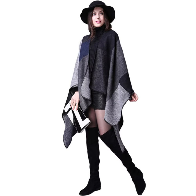 Quilted Throw Blanket, Black