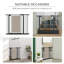 Metal Pressure Mounted Pet Gate