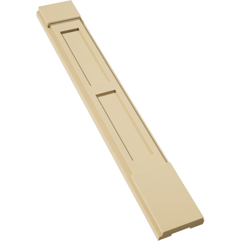 Pilier Signature Signature Urethane Two Equal, 7 po x 48 po x 2 po, Standard