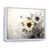 Cadre flottant blanc