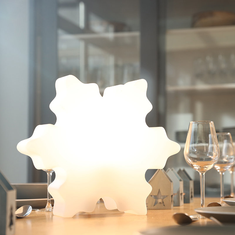 White LED Lamps, 39cm H x 40cm W x 10cm D