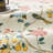 Botanical Floral Washable Non-Slip Area Rug-476901930-476901928