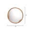 Organic Irregular Mango Wood Mirror