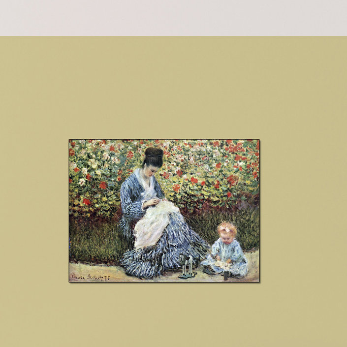 Claude Monet - Wrapped Canvas Painting, 60cm H x 80cm W x 1.8cm D
