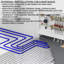 1/2" 2X100ft PEX Tubing Non-Barrier Radiant Water Plumbing Pipe Pex-B