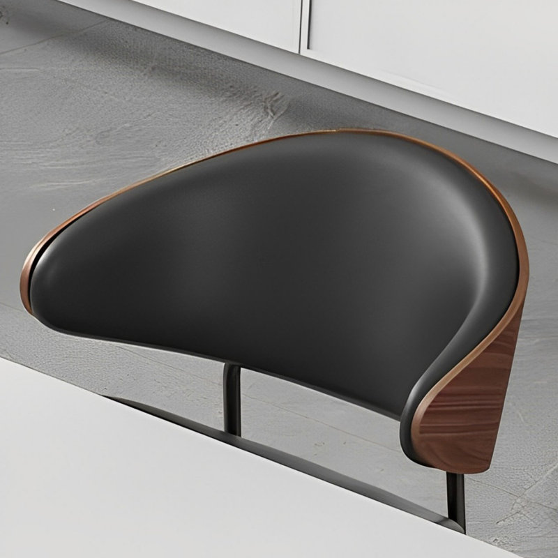 Ensemble de table de salle à manger et de chaises simple en pierre blanche, H 29,53 po x L 55,11 po x l 31,49 po